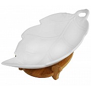 Блюдо 37 см на подставке Bamboo Lenardi