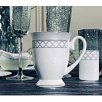 Кружка 300 мл Версаль серебро Lenardi Кружка 300 мл Версаль серебро Lenardi