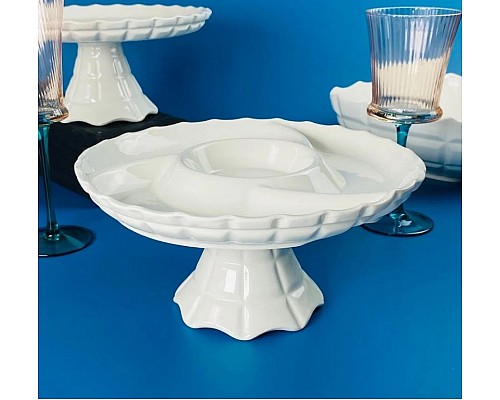 Менажница 25х12 см на ножке Корнелия Lenardi Менажница 25х12 см на ножке Корнелия Lenardi