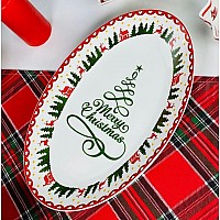 Набор из 2 овальных блюд 30,5 см Новогодний Lenardi Набор из 2 овальных блюд 30,5 см Новогодний Lenardi