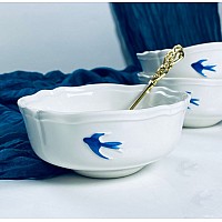 Набор из 6 салатников 13 см Ласточки Lenardi