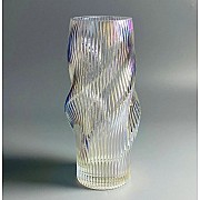 Декоративная ваза для цветов 29см Vase Lenardi перламутр