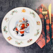 Набор 6 тарелок Новогодний Lenardi 20 см