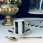 Кофейный набор Жаклин Lenardi на 6 персон 12 предметов