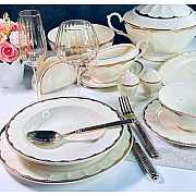 Обеденный сервиз Империал золото Lenardi на 6 персон 30 предметов