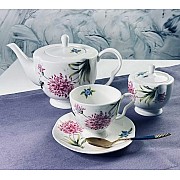 Чайный сервиз Flowers Lenardi клевер на 6 персон 14 предметов