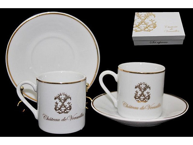 Кофейный набор Lenardi Версаль на 2 персоны 90 мл