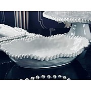 Овальное глубокое блюдо 28 см Маринет Lenardi