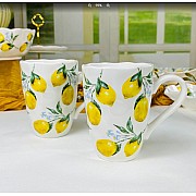 Набор из 2 кружек 400 мл Лимоны Lenardi