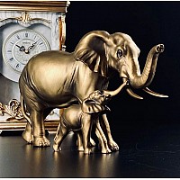 Статуэтка Lenardi "Слон со слонёнком" 30,5 см