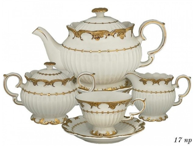 Чайный сервиз Азазель Lenardi на 6 персон 17 предметов