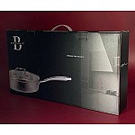 Сковорода 1,5 л с крышкой 24 см Emboss Lenardi