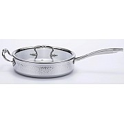 Сковорода 1,5 л с крышкой 24 см Emboss Lenardi