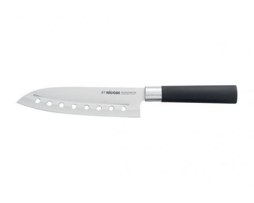 Нож Сантоку с отверстиями 17 см NADOBA KEIKO