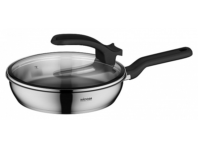Сковорода со стеклянной крышкой 24 см NADOBA MIRKA