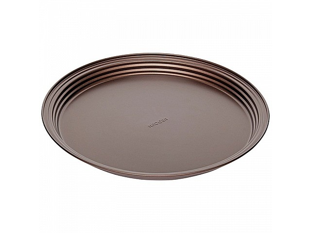 Форма круглая для пирога пиццы стальная антипригарная NADOBA LIBA 34 см