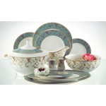 Сервиз чайный Narumi Престиж (Anatolia Blue) на 6 персон 17 предметов