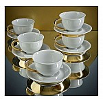 Набор кофейных чашек с блюдцами Кельт 1124 Rudolf Kampf на 6 персон в подарочном коробе 0,1 л