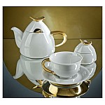 Сервиз чайный Rudolf Kampf Кельт 1124 на 6 персон 15 предметов с чайником 1,2 л в подарочном коробе