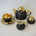 Сервиз чайный Rudolf Kampf Кельт 251В на 6 персон 15 предметов с чайником 1,2 л в подарочном коробе