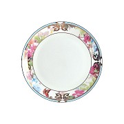 Набор тарелок Цветущий сад Royal Aurel 20 см 6 штук