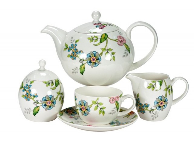 Сервиз чайный Прованс Royal Fine China на 6 персон 17 предметов