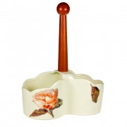 Корзинка 2-х секционная Роза Nuova Ceramica 30 см