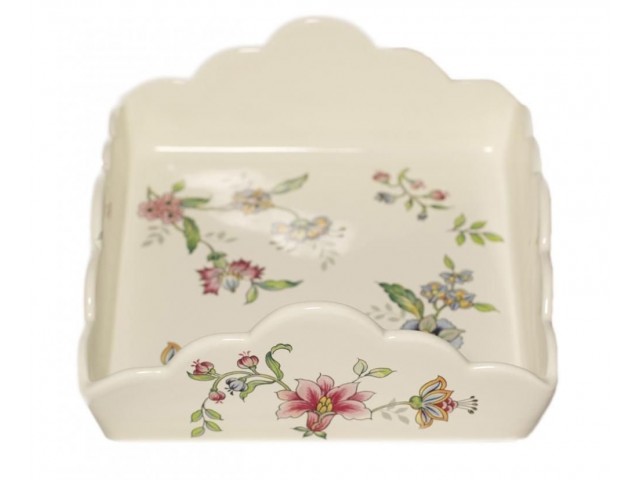 Блюдо квадратное с ажурным краем 22см Прованс Nuova Ceramica