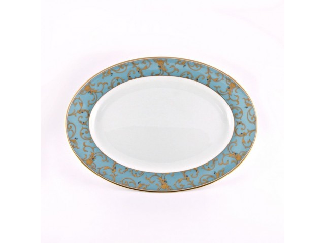 Блюдо овальное 32см Narumi Престиж (Anatolia Blue)