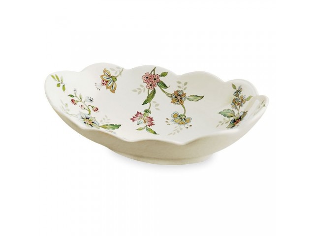 Блюдо овальное глубокое 30см Прованс Nuova Ceramica