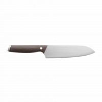 Нож сантоку Essentials BergHoff с рукоятью из темного дерева 17,5см