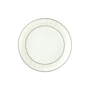 Набор тарелок Пион белый Royal Aurel 25 см 6 штук