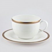 Чашка 270 мл Золотая вышивка Royal Bone China