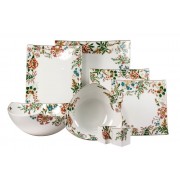 Сервиз чайный Royal Bone China Джардино на 6 персон 17 предметов