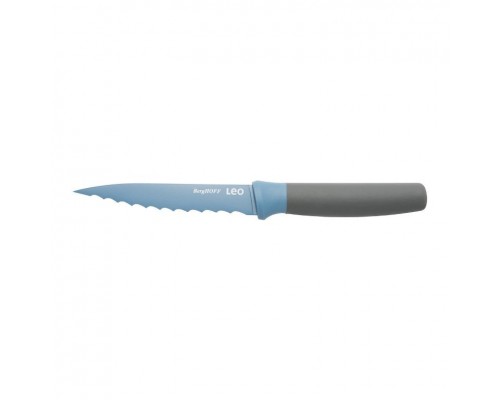 Нож универсальный зазубренный 11,5см Leo BergHoff синий