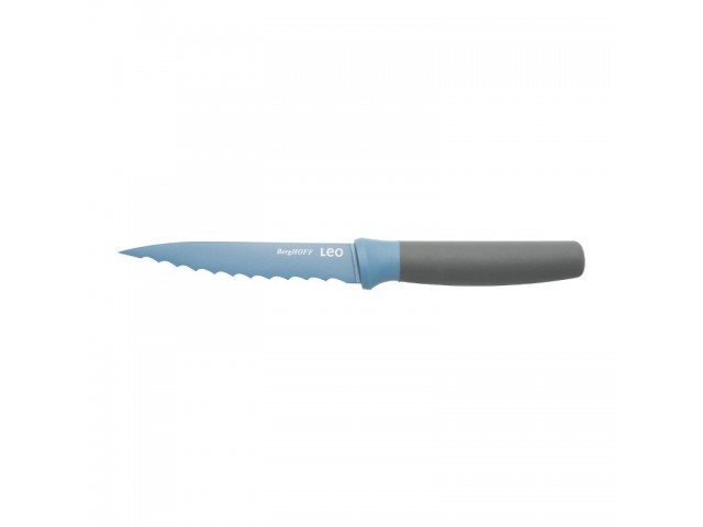 Нож универсальный зазубренный 11,5см Leo BergHoff синий