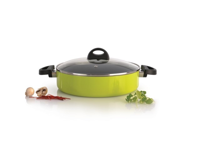 Сотейник с двумя ручками Eclipse BergHoff лаймовый 26 см 3,2 л
