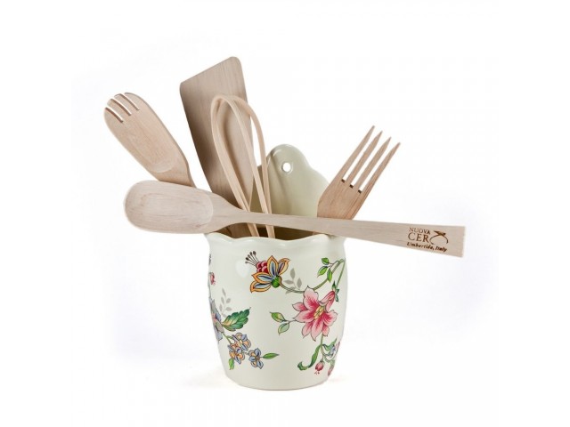 Емкость настенная с кухонными инструментами Прованс Nuova Ceramica