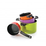 Кастрюля с крышкой 16см 2л красная Eclipse BergHoff