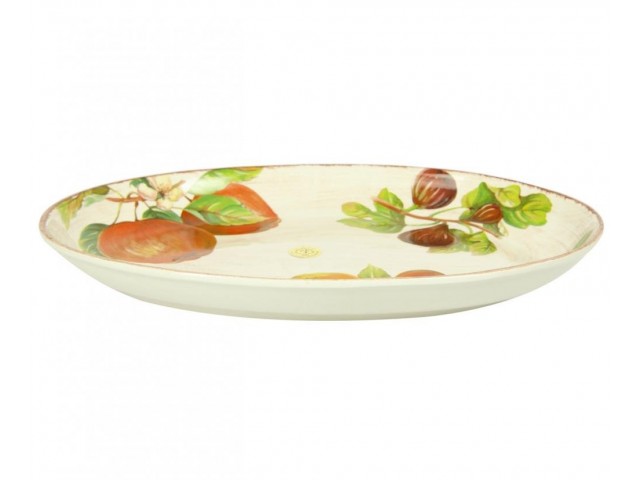 Блюдо овальное Фрукты Сестеси (Sestesi) 40*26 см