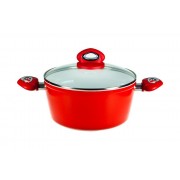 Кастрюля Красная керамика Bialetti 20 см 2,5 л