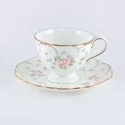 Набор для чая Narumi Воспоминание на 6 персон: 6 чашек 0,2л + 6 блюдец