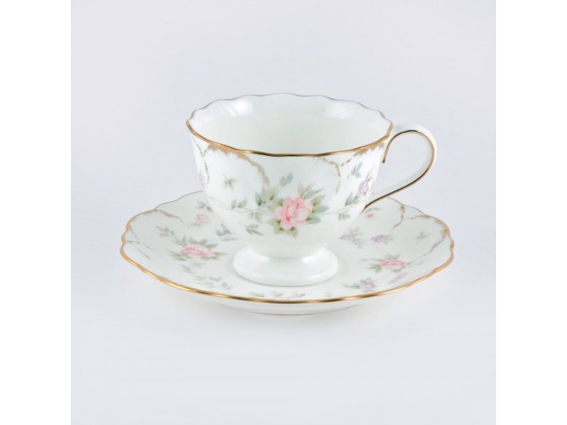 Набор для чая Narumi Воспоминание на 6 персон: 6 чашек 0,2л + 6 блюдец