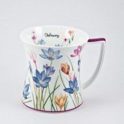 Кружка 450 мл Цветочная симфония-Февраль Royal Bone China