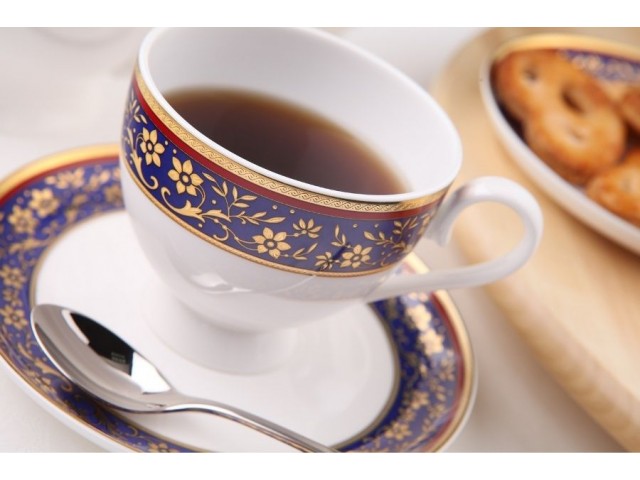 Чайный сервиз Кобальт Royal Aurel на 6 персон 15 предметов