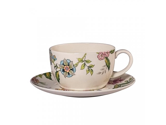Чашка с блюдцем Прованс Royal Fine China 400 мл