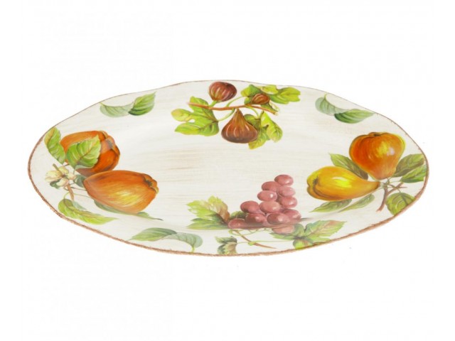 Блюдо овальное Фрукты Сестеси (Sestesi) 45*32 см