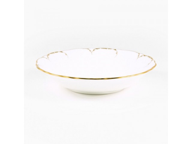 Набор 6 салатников 15 см Narumi Белый с золотом