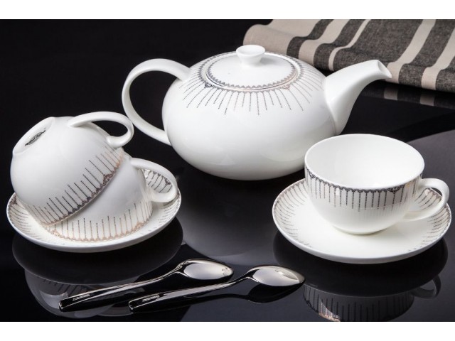 Чайный сервиз Версаль Royal Aurel на 6 персон 13 предметов
