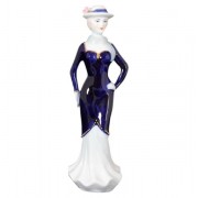 Статуэтка керамическая Девушка в шарфе Royal Classics 21 см